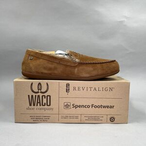 Waco Shoe Company Slippers Women's Size 12 Brown Balboa Rhinestone Slip On Shoes
